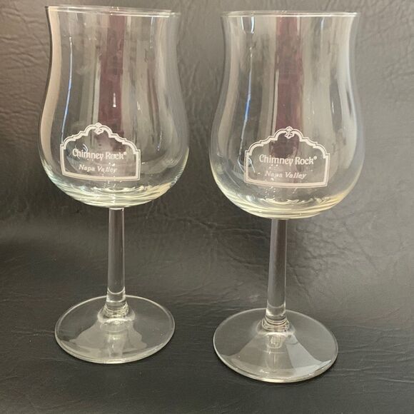 Chimney Rock Napa Valley 8 Ounce 6 1/4 Inches Tall Clear Wine Rose Chablis Glass - Picture 2 of 6